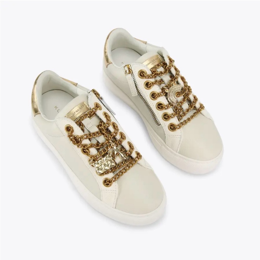 ✨Kurt Geiger Laney Charm Sneakers - Picture 3 of 5